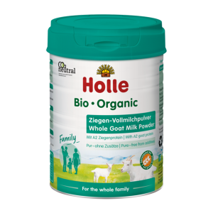 Holle Organic Whole Goat Milk Powder Family